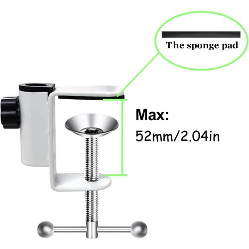 Rode Podmic White Boom Arm & Stand - Compatible with Rode Pod Microphone - Perfect for Podcasts, Gaming, Recording