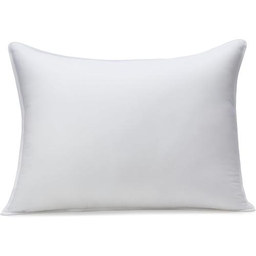 26x20 White 2 Pack Amazon Basics Down Alternative Pillow for Back Side Sleepers, Medium Density, Standard Size