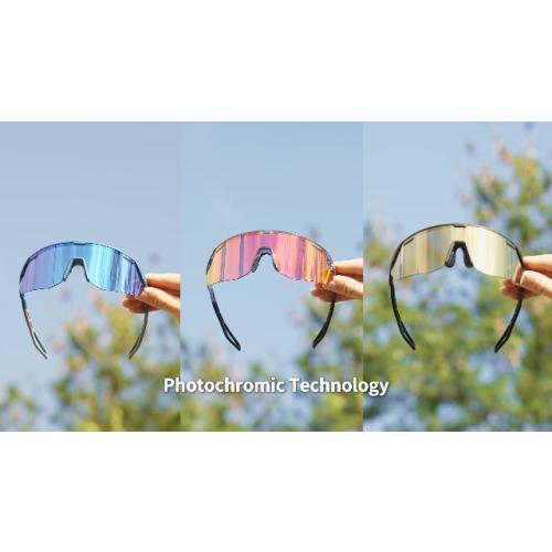 Lamicall Photochromic Sports Sunglasses for Men Women