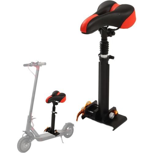 KENANLAN E Saddle Electric Scooter Seat Fits for M365,Adjustable Universal Punch Scooter Seat Attachment,Folding Electric Scooter Seat Saddle Folding Seat Replacement