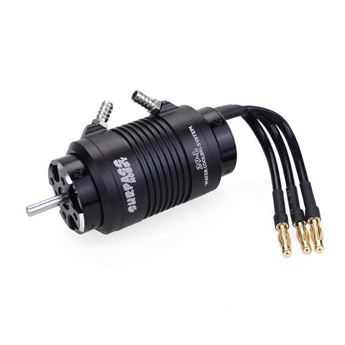 SURPASS HOBBY 2968 2800KV Brushless Motor   Water Cooling Jacket   70A ESC   Program Card for RC Boat