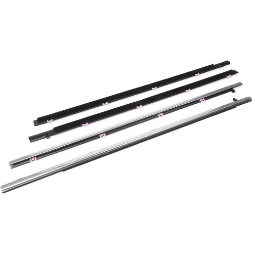 LIRU Automative Window Molding Trim Weatherstrip 4pcs Seal for HONDA Accord 2013 2014 2015 2016 2017