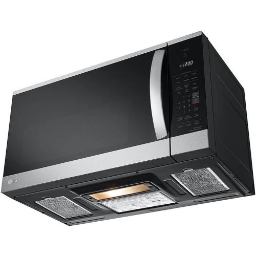 LG MVEM1825F Microwave, PrintProof Stainless Steel