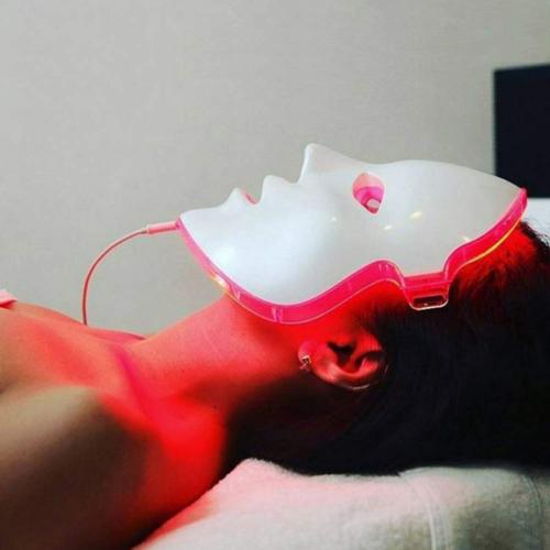 Light Beauty Mask - Led Face Mask Light Therapy - Red Light Therapy Mask for Face - LED Facial Skin Care Mask