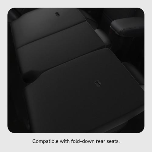 GIANT PANDA Full Set Car Seat Covers Custom Fit Ford Bronco 4 Door 2021 2022 2023 2024 2025 Base, Big Bend,Black Diamond,Outer Banks,Badlands,Wildtrak,Heritage with Rear Cup Holder,Faux Leather(Black)