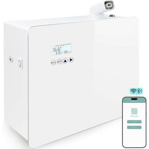 2026 1000ml Capacity HVAC Waterless Essential Oil Diffuser with Wi-Fi Control, Whole House Smart Scent Air Machine, Cold Air Tech for Whole Home, Hotel, Party