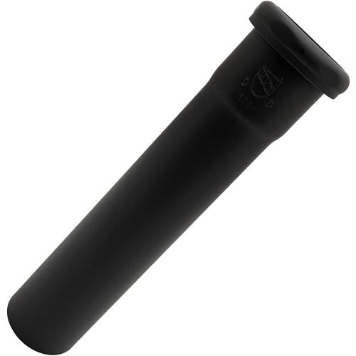 Westbrass D420-62 1-1/4 x 8 Slip Joint Extension Tube, Matte Black