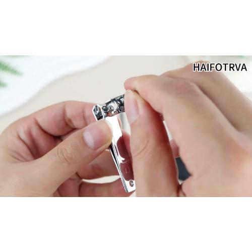 100 Sets Finger Nail Clipper Set Bulk,4 in 1 Black Adult | Stainless Steel Travel Manicure Kit with Case Individually Wrapped Nail Clippers Bulk for Homeless,Hotel,Charity
