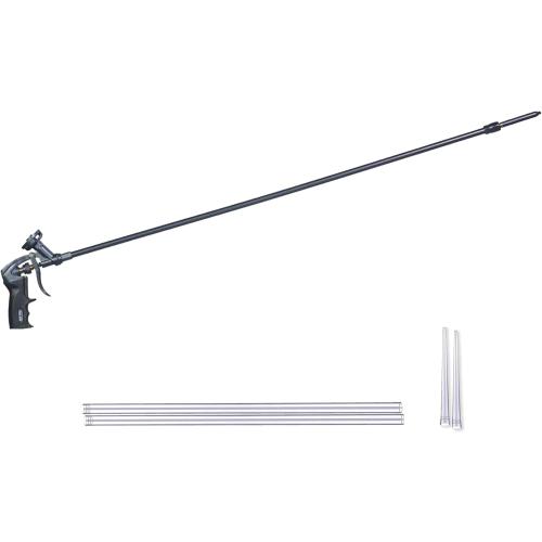 AWF PRO Spray Foam Gun 40 Long Nozzle, High Precision, Adjustable Flow Control, Adjustable Swivel Tip, Contractor-Grade Pro Applicator for Insulating Foam Sealant
