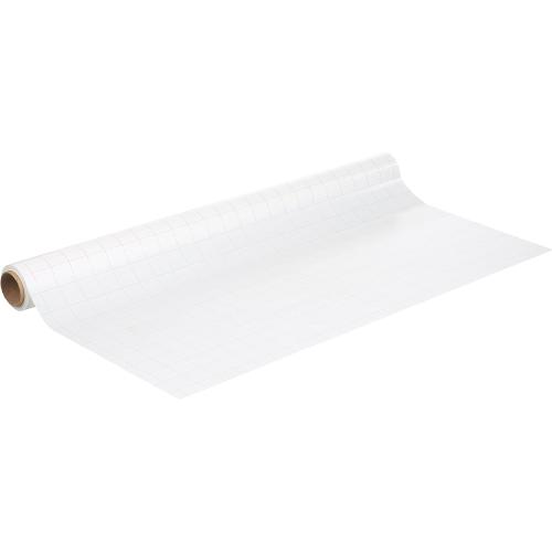 Whiteboard Sheets - Stick Anywhere for an Instant, Removable Dry Wipe Surface, 800 x 600 mm, Pack of 25, White and Grey Squared, Instant Dry Wipe Electrostatic Sheets, 1905157