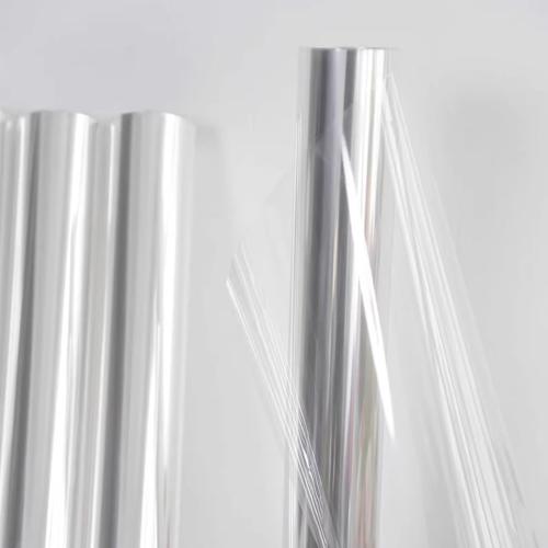 PerkHomy Clear Cellophane Wrap Roll 16 x 100' 3 Mil Thick Cellophane For Gift Basket Treats Goodie Wrapping Craft Flower Bouquet Plastic (Clear, 100ft (16in Width))