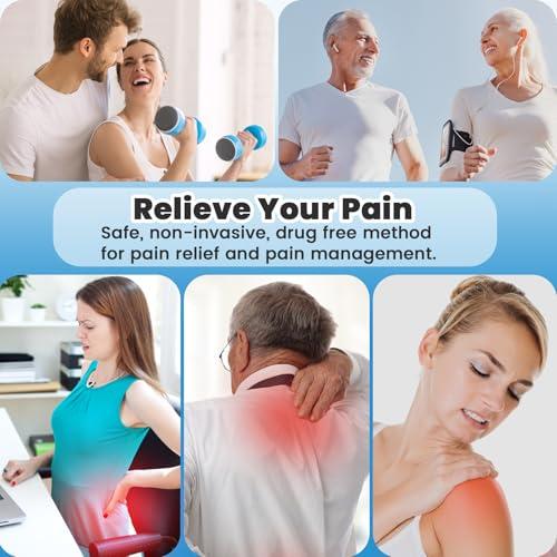 MASTOGO 12 Modes Wireless TENS Unit Muscle Stimulator for Pain Relief