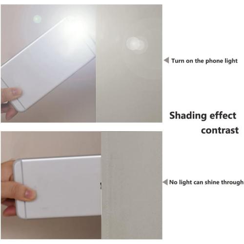 NICETOWN Full Shading Curtains 90 inches Long 2 Panels Set for Windows, Super Heavy-Duty Black Lined Blackout Curtains for Bedroom, Privacy Assured Window Treatment (Natural, Pack of 2, 52 inches W)