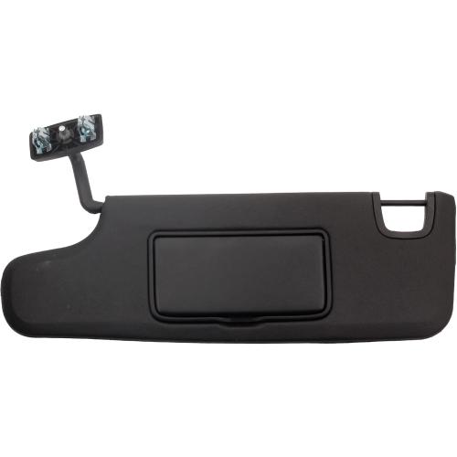 Dasbecan Black Left Driver Side Sun Visor Compatible with Jeep Wrangler JK 2007-2018 Replaces# 6CJ07DX9AA