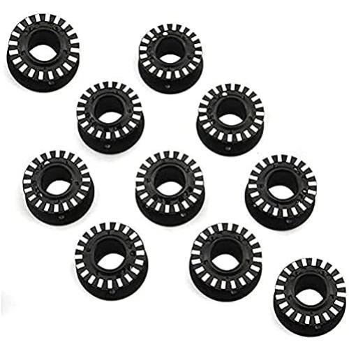 YICBOR Jumbo Bobbins Replacement Compatible with Bernina B435, B475QE, B485, B480, B500 Embroidery, B535, B540, B570QE, B590, B700E, B710, B720, B740, B750 Quilters Edition, 0332107001 (10pcs)