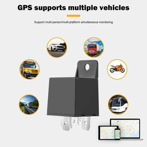 GPS Tracker - GPS Tracker Device for Vehicles, Real time Locator & Tracking Device for Cars, Motorbikes & Trucks, Easy to Install Wired Car Trackers for Your Vehicle with Alarm