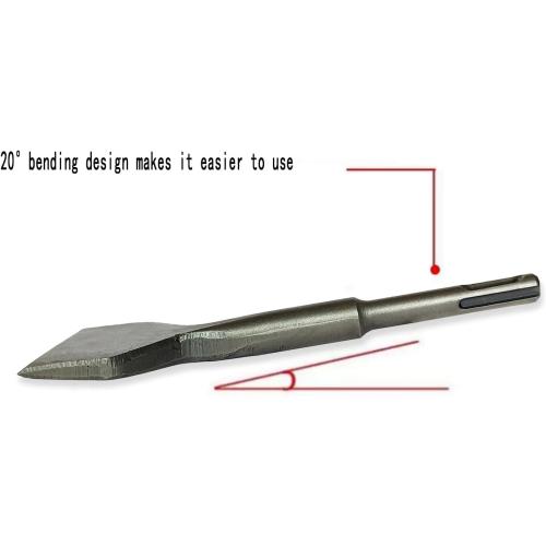 3 Wide SDS Plus Chisel, Tile Removal Tool, SDS Chisel Drill Bit, Thin Layer Removal Tool, Wall and Floor Thin Layer Removal Slotting Chisel, SDS Plus Drill Bit, Renovation Spatula Tool, (3 X 6.5)