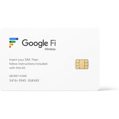 Google Fi Wireless SIM Kit Talk/Text/Data (2PK)