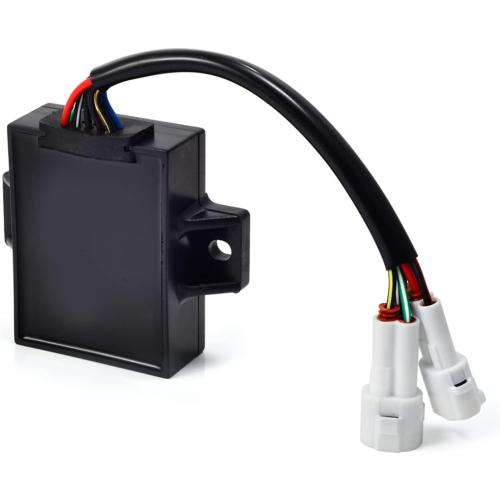 CDI Box Ignition Coil Spark Plug Compatible with Kawasaki Bayou 220 1988 1989 1990 1991 1992 1993 1994 1995 21119-1226 21121-1160