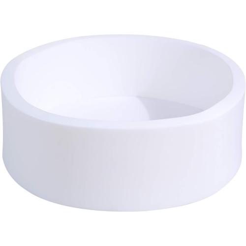 TRENDBOX Soft Memory Foam Ball Pit Sponge Indoor Round Ball Pit (NO Balls) for Toddler Children - White