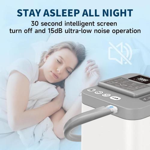Cold Therapy Machine,Programmable Timer Ice Therapy for Knee with Silent Pump,Knee Ice Machine for Sports Injuries Cryotherapy,Shoulder,Ankle and Back