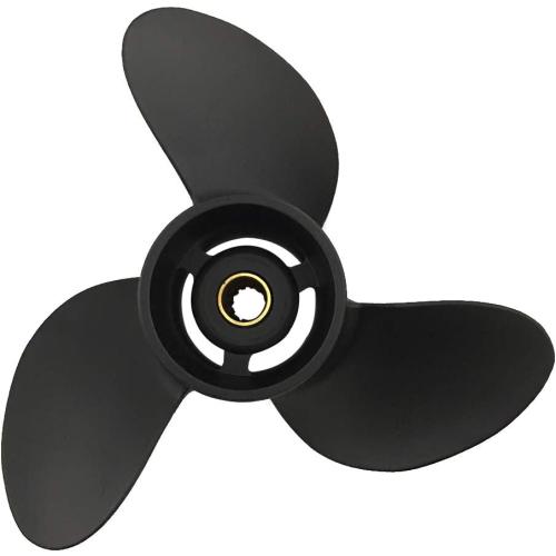 Captain Propeller 7.8x8 Fit Tohatsu Outboard Engine 4hp 5hp 6hp MFS4/5S/6S M5B 12 Tooth Spline 3R1B64516-2