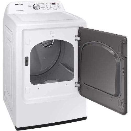 SAMSUNG DVE45T3200W 7.2 cu. ft. Electric Dryer with Sensor Dry in White