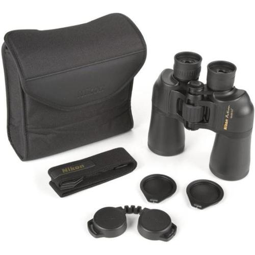 Nikon ACULON A211 10x50 Binocular | Multilayer coating, Porro prism Binocular with turn and slide eyecups, Tripod Adaptable | Official Nikon USA Model