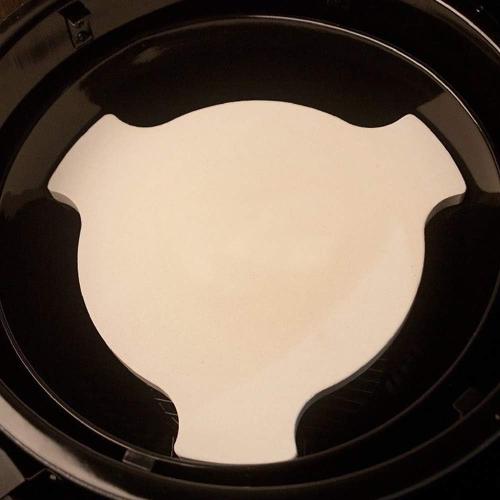 Unicook 17 Inch Smoking Stone for Akorn Kamado Grill, Cordierite Heat Deflector Pizza Stone for Charcoal Smoker, Thermal Shock Resistant Heat Diffuser Plate, Compare to Char-Griller 6201