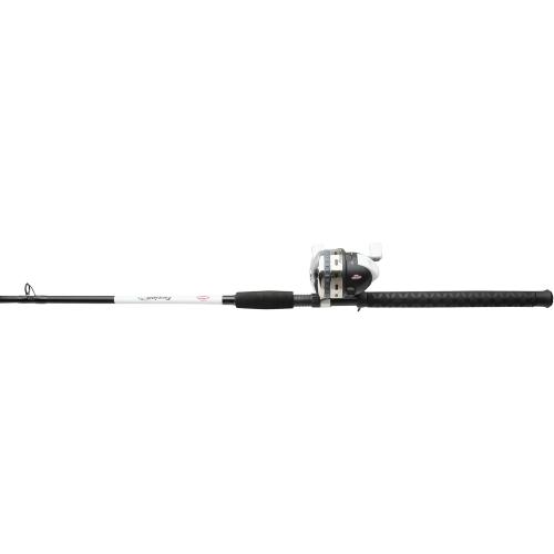 Berkley Fusion Spincast Reel and 6'6 Fishing Rod Combo, 1 Ball Bearing with Lightweight Graphite Reel Body, 2-Piece Rod
