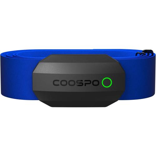 COOSPO Bluetooth Heart Rate Monitor Chest Strap H808S, ANT  BLE HR Monitor Chest, HRM IP67 Waterproof, 300H Battery Life