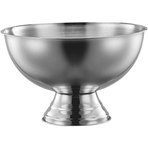 13.5L Stainless Steel Ice Bucket Practical Reusable Ice Cube Container Beverage Bin Wine Cooling Bucket for Restaurant Bar Cocktail, Large Ice Bowl for Parties Celebrations, Silver