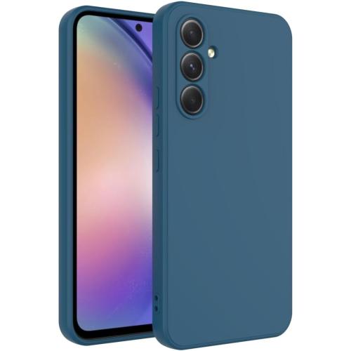 for Samsung Galaxy A24 Case Dark Blue, Scratch Resistant with Soft Touch, Slim Thin Phone Cover for Samsung Galaxy A24