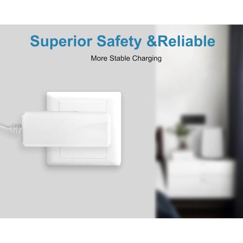 12V 3.5A Charger comaptible with Netgear Orbi WiFi System AC3000 AC2200 RBK53 RBK43 RBK20 RBW30 RBK50 RBK40 RBK852 RBK853 eero Home WiFi System A010101 A010201 A010301 Charger