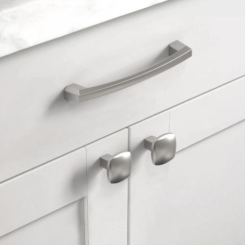 Asidrama 10 Pack 6 Inch(152mm) Brushed Satin Nickel Kitchen Cabinet Handles, Cabinet Pulls Kitchen Cabinet Hardware for Cupboard Drawer Pulls