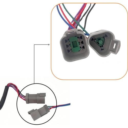Marine throttle control box 5006182 is suitable for Evinrude Johnson OMC BRP outboard engines, without a start key switch Push to open