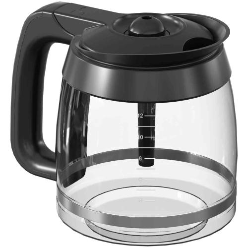 12-Cup Coffee Pot Replacement Carafe Compatible with Ninja Coffee Brewer Maker Models CE251 CE201 CE201C CE200 CE200C Model# XGLSLID200