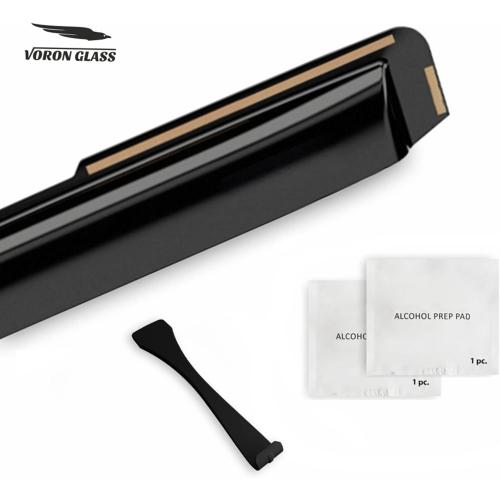 Voron Glass in-Channel Extra Durable Rain Guards for Cadillac Escalade 2021-2026, Window Deflectors, Vent Window Visors, 4 Pieces - 200928
