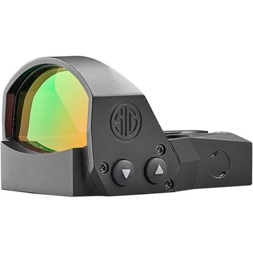 Sig Sauer ROMEO1PRO 1x30mm 6 MOA Red Dot Sight | Compact Durable Aluminum Corrosion-Resistant Waterproof Open Reflex Sight with Protective Shroud‼️ROMEO 1 RED DOT BK (it’s not the pro )‼️