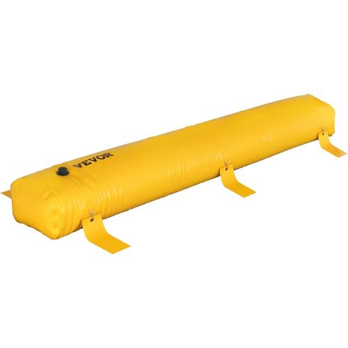 Flood Barrier, Flood Bags, Sandbag Alternative, Water Barrier for Flooding with Great Waterproof Effect, Reusable PVC Water Diversion Tubes, Lightweight Flood Barriers for Home, Door, Garage