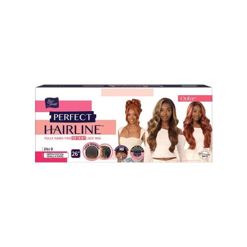 Outre Lace Front Wig - Perfect Hair Line 13X6 - PH 9 (JET BLACK 1)