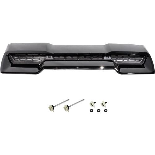 Black Plastic Hood Air Vent Fits for 2020 2021 2022 2023 GMC Sierra 2500HD 3500HD Diesel 6.6L 84802216