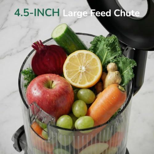 Canoly 2-in-1 Cold Press Juicer C03, Makes Juice & Nut Milk