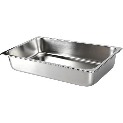 VOISEN Hotel Pan, 2.5 Deep, Anti-Jamming, Commercial Stainless Steel Steam Table & Catering Food Pan