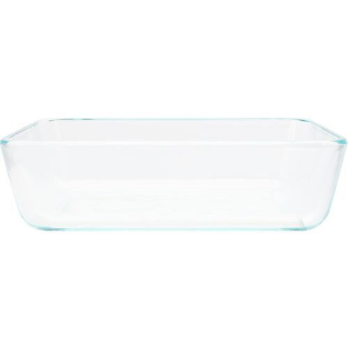 Pyrex 7210  Glass Dish & 7210-PC Loring Pink Lid (2-Pack) - Made in USA