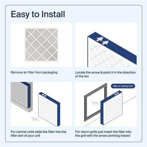 21x23x1 MERV 8 (12 Pack) | Wonderfil Filters | Pleated HVAC Design | Perfect Fit for AC & Furnace Systems | Actual Size: 21 x 23 x 0.75