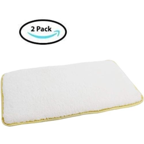 Duke & Dixie Kennel Pads Linner Pack of 2 Soft Replacement Mats Inserts for Pet Travel Carriers & Crate Pet Beds Highly Absorbent Liners for Sleeping & Traveling Washable Mat 2 Pack