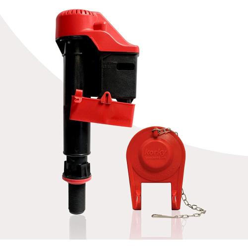 Korky Smart Toilet Fill Valve and Toilet Flapper – Eco-Friendly Saves Water and Money, Made in USA