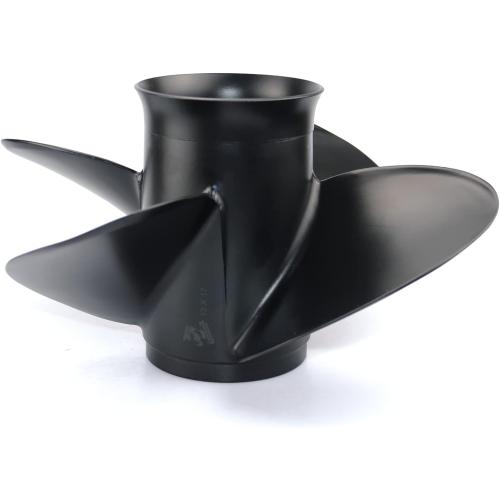 CAPTAIN Outboard Propeller fit Yamaha 115 T50 60 70 75 80 85 90 100 130 HP Engines, OEM 15 Spline Tooth Outboard Prop, RH Aluminum Propellers