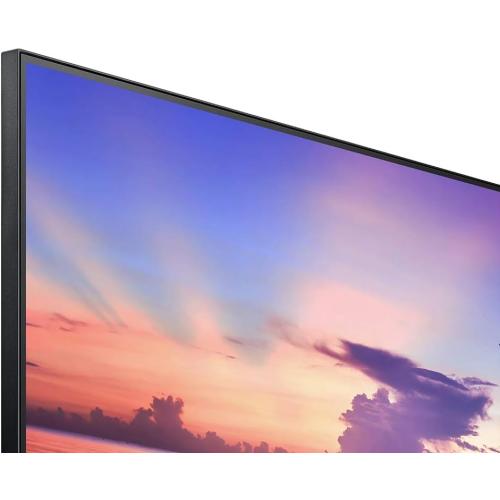 Black SAMSUNG 22 T350 Series FHD 1080p Computer Monitor, 75Hz, IPS Panel, HDMI, VGA (D-Sub), 3-Sided Border-Less, FreeSync, LF22T350FHNXZA